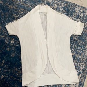 Banana Republic White Knit Cardigan